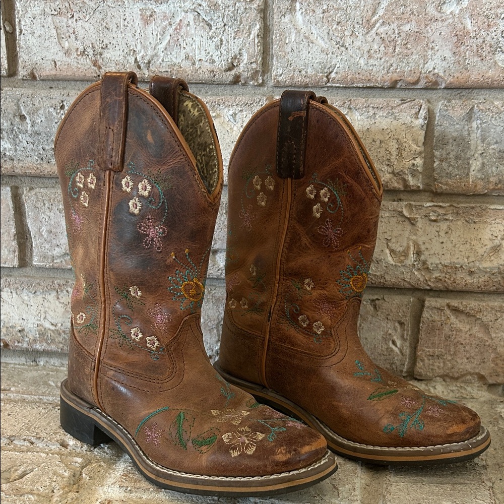 Smoky Mountain Boots Floralie Girls Boots Size 13R